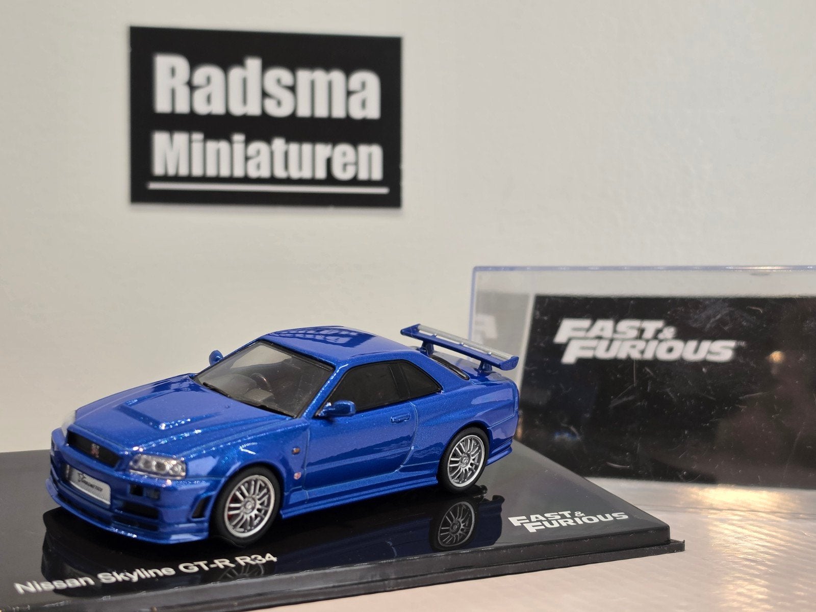 Nissan Skyline GT-R R34 2000 Fast&Furious - Altaya 1:43, Hobby en Vrije tijd, Overige merken, Auto, Nieuw, Ophalen of Verzenden