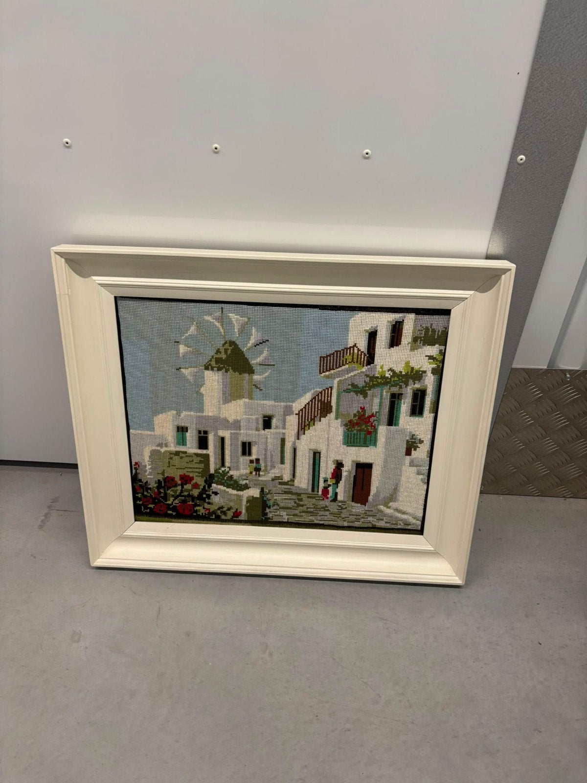 Needlepoint schilderij, Antiek en Kunst, Ophalen