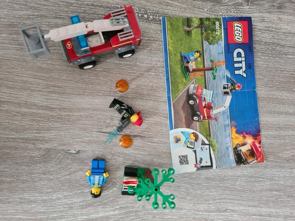 Lego city 60212 barbecuebrand blussen, Ophalen of Verzenden, Zo goed als nieuw