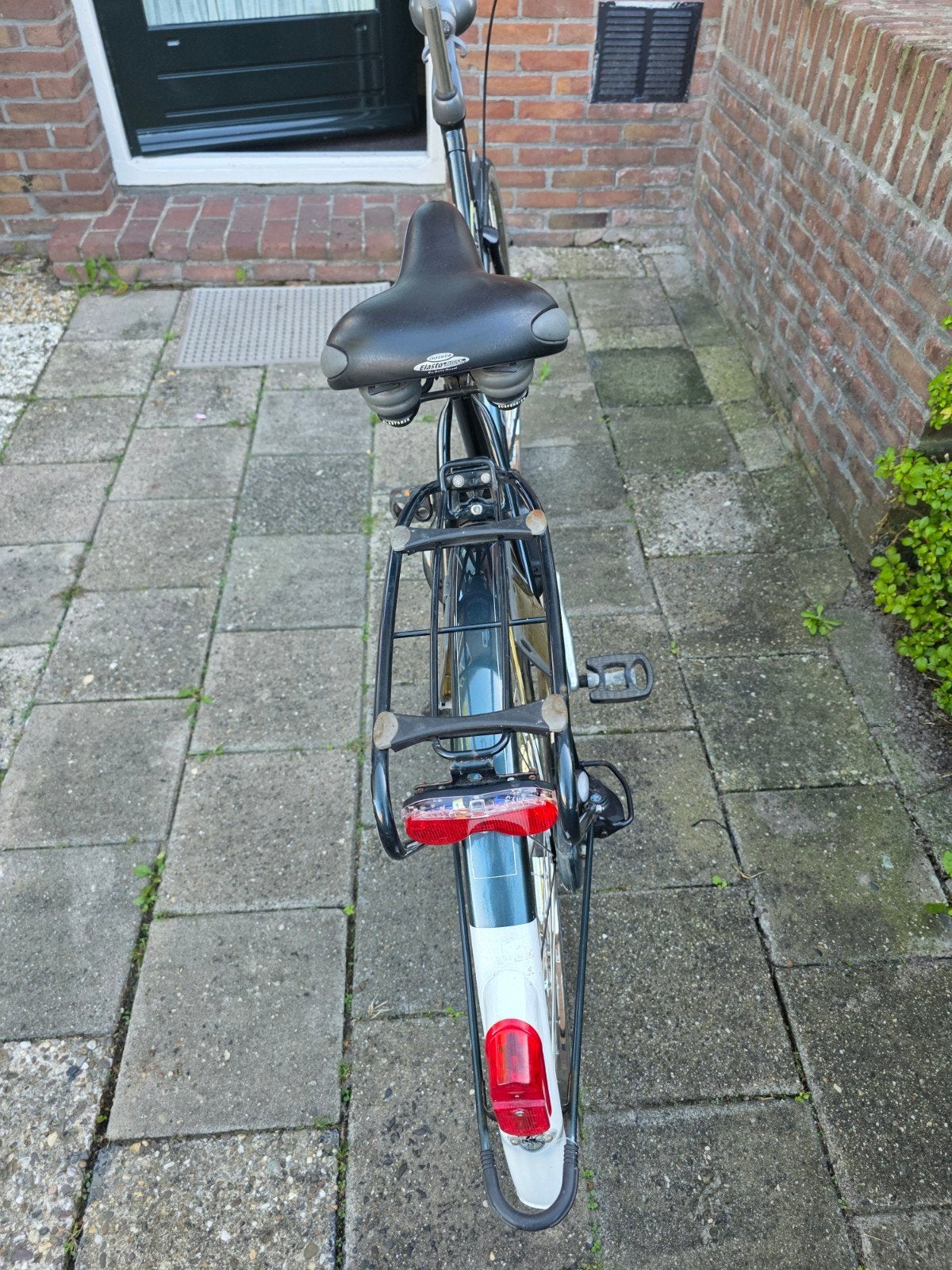 prachtige gazelle impala damesfiets 57 frame   5 versnelling, Fietsen en Brommers, Terugtraprem, (Extra) lage instap, Zo goed als nieuw