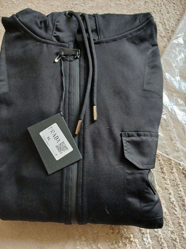Prada huispak heren, Kleding | Heren, Ophalen, Zwart, Maat 56/58 (XL), Zo goed als nieuw