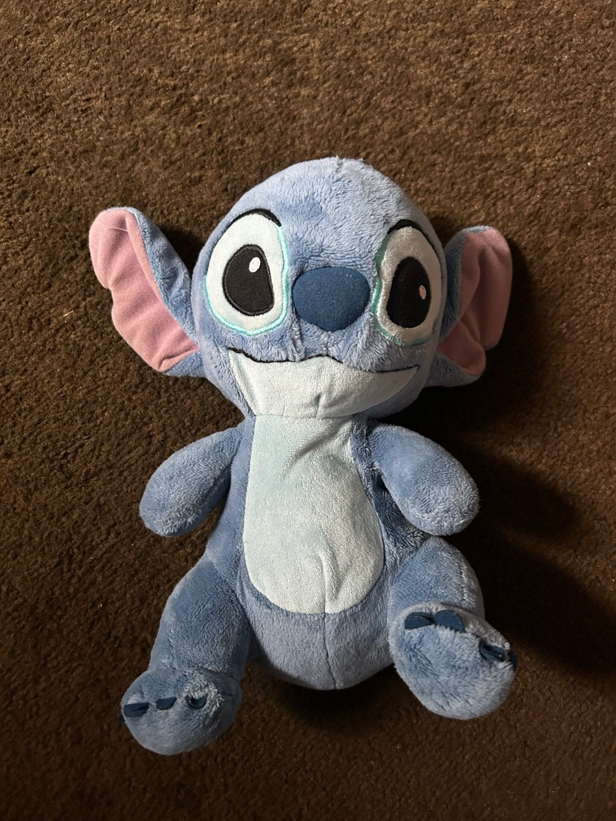 Disney Stitch Knuffel met Dekentje - nieuw, Disney, Overige typen, Blauw, Nieuw