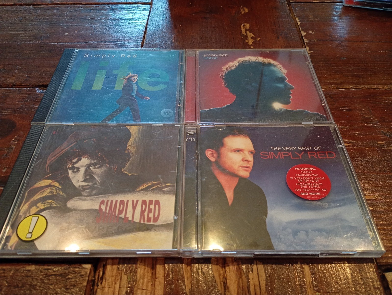 Simply Red CD Collectie - 4 Albums, Cd's en Dvd's, Gebruikt, Pop, Ophalen of Verzenden, Inclusief doosje