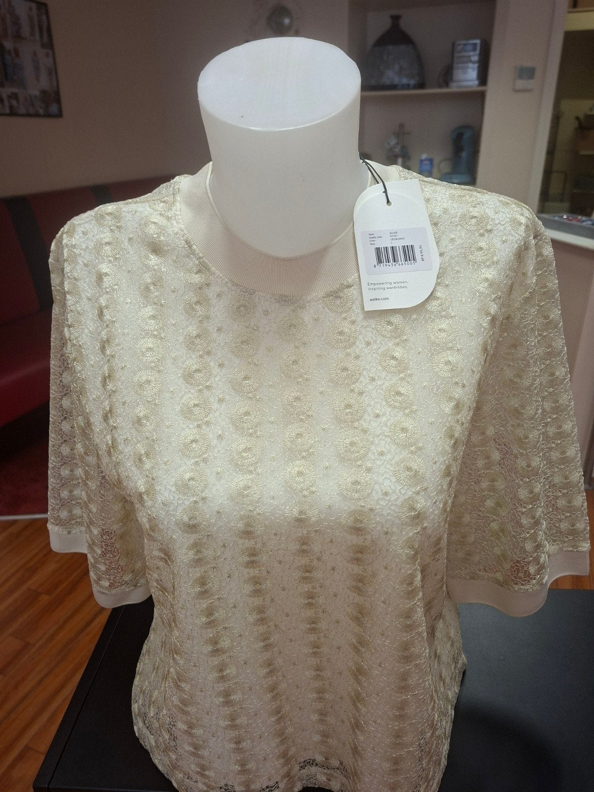 Nieuw aaiko  top julice, Kleding | Dames, Ophalen of Verzenden, Nieuw, Maat 46/48 (XL) of groter, Korte mouw