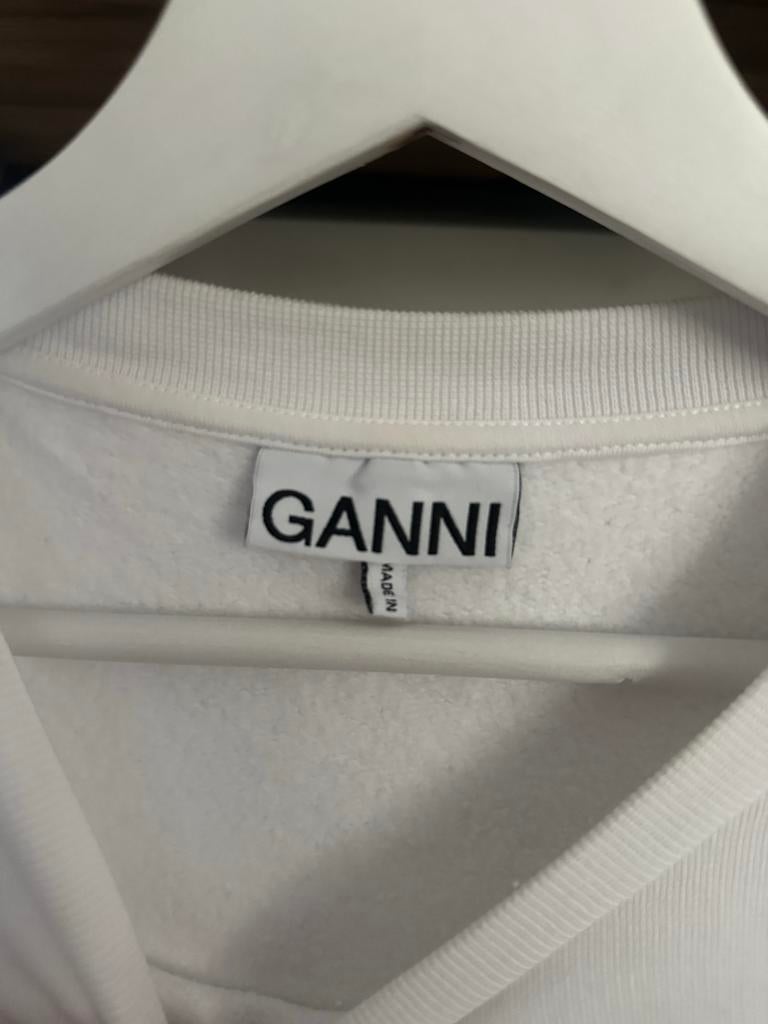 Ganni University of Love Sweatshirt, Ophalen of Verzenden, Zo goed als nieuw