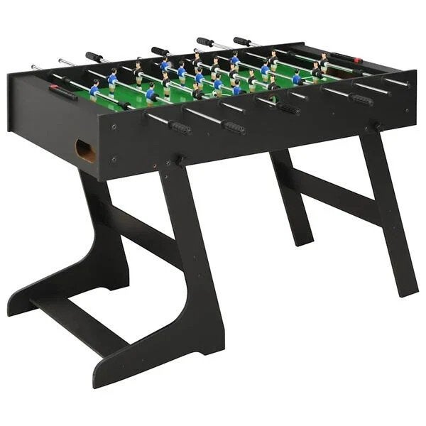 Voetbaltafel inklapbaar 121x61x80 cm zwart nieuw in doos, Ophalen of Verzenden, Nieuw