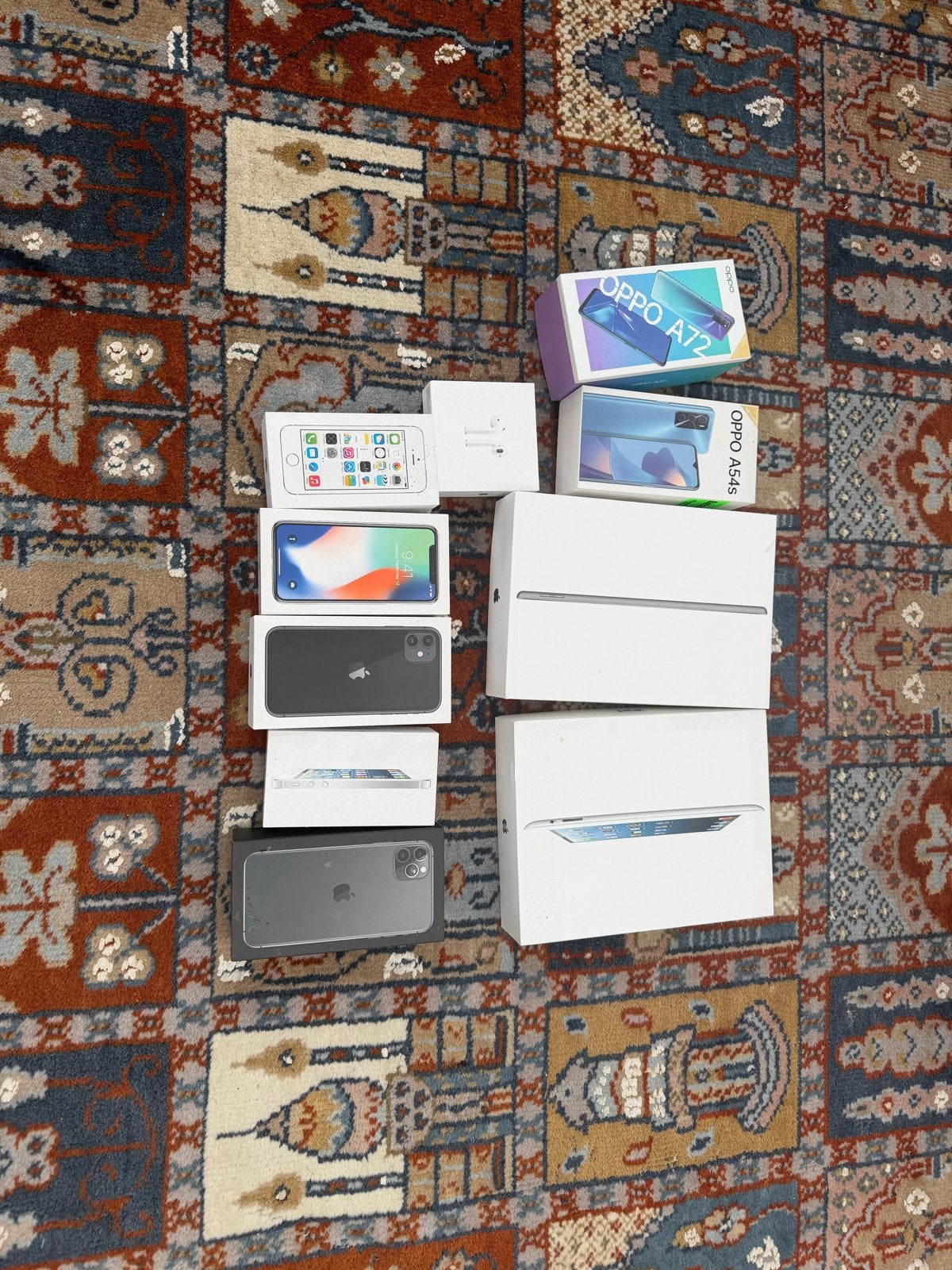 Diverse lege doosjes iPhones en ipad en oppo, Ophalen of Verzenden, Zonder simlock, Zonder abonnement, 128 GB