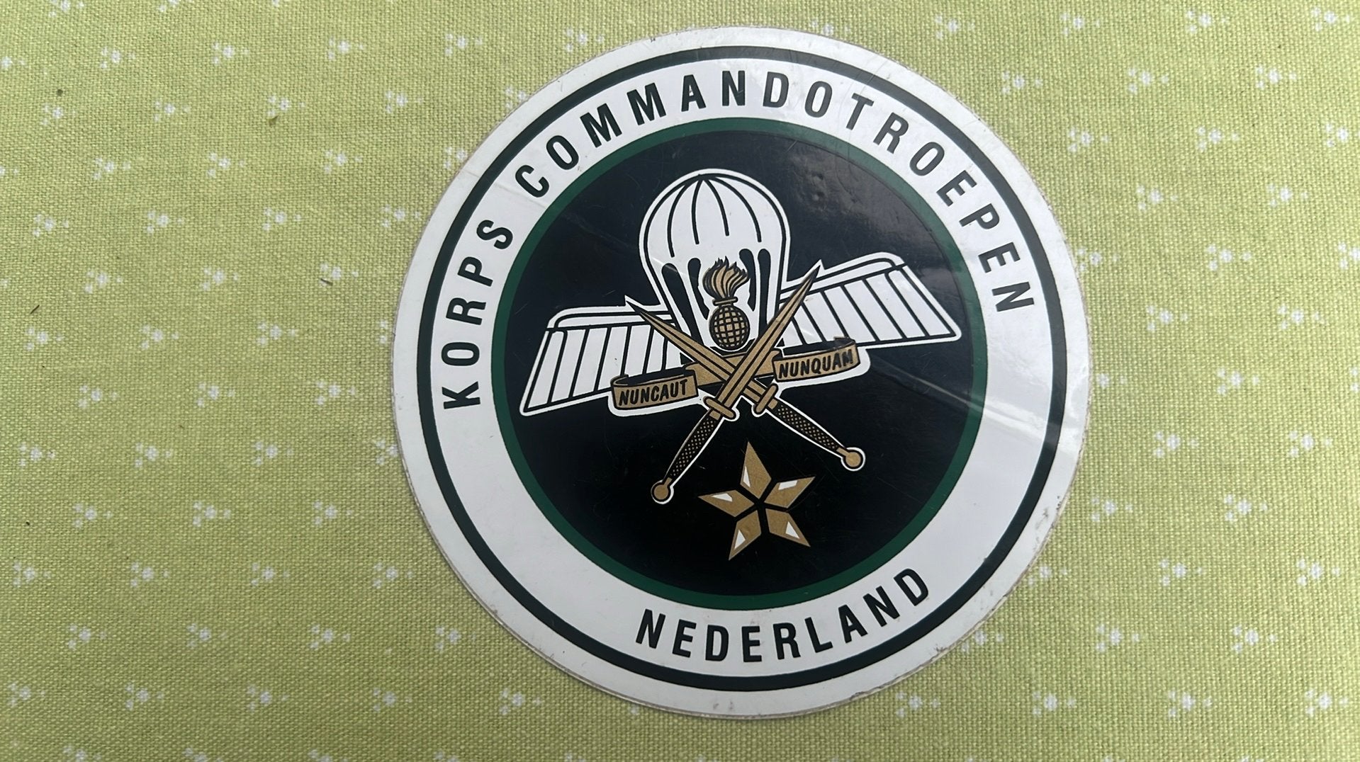 KCT.  Sticker, Verzamelen, Ophalen of Verzenden, Landmacht, Nederland, Embleem of Badge