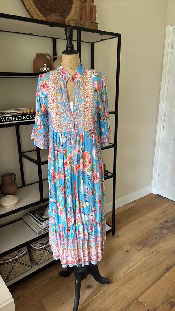 NEW STYLE zomer jurk maat L nieuwstaat, Maat 38/40 (M), Overige kleuren, Ophalen of Verzenden, Zo goed als nieuw