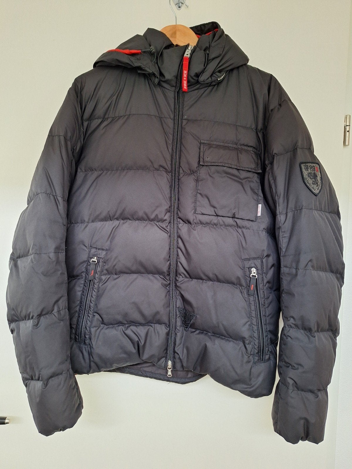 Bogner Fire+Ice donsjack heren - Zwart, maat 50 (L), Maat 52/54 (L), Zwart, Ophalen of Verzenden, Gedragen