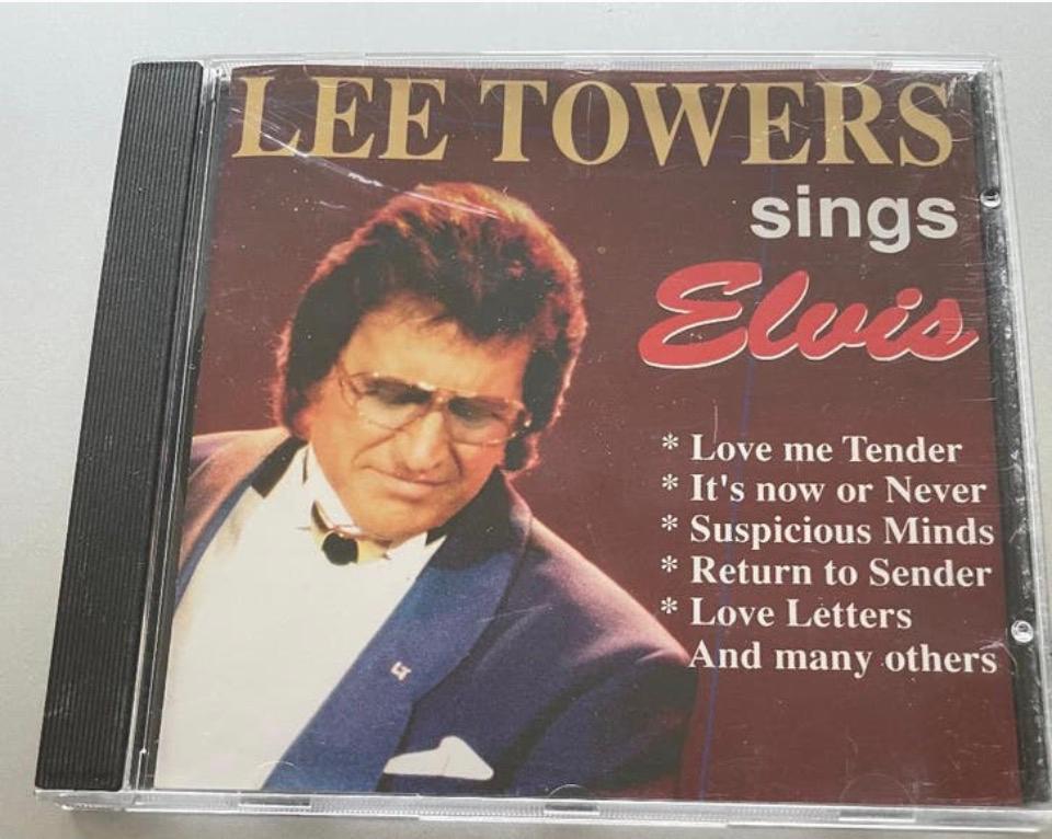 CD Lee Towers sings Elvis, Ophalen of Verzenden, Zo goed als nieuw