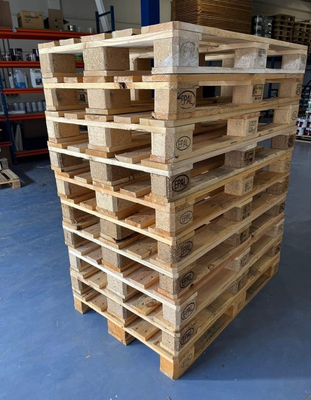 Europallets, Doe-het-zelf en Verbouw, Hout en Planken, Ophalen, Overige houtsoorten, Minder dan 200 cm, Pallet