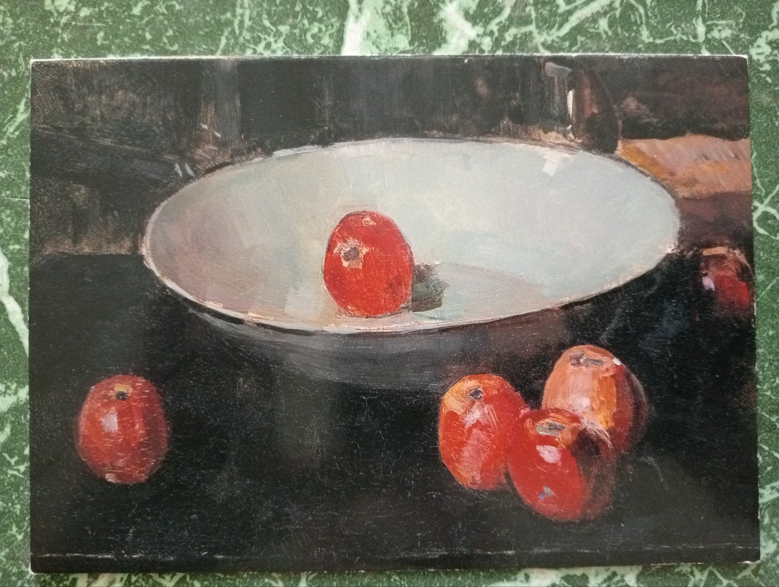 Floris Verster Chinese schaal met appels, Ophalen of Verzenden, Overige thema's