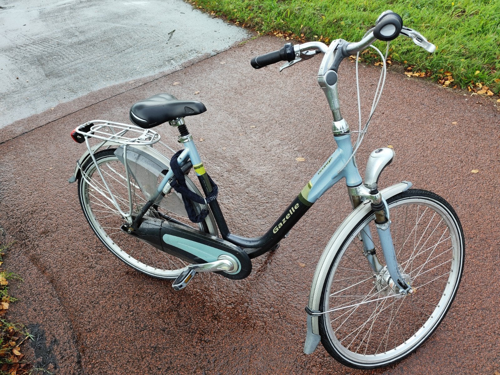 Prima werkende Gazelle-fiets, Gebruikt, Velgrem, Versnellingen, Ophalen of Verzenden