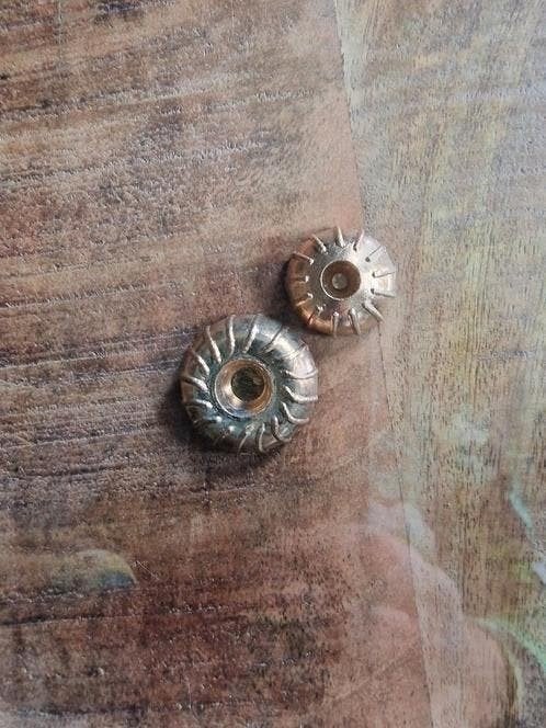 Poppenhuis Miniaturen: 2 Koperen Bakvormen, Ophalen of Verzenden, Zo goed als nieuw