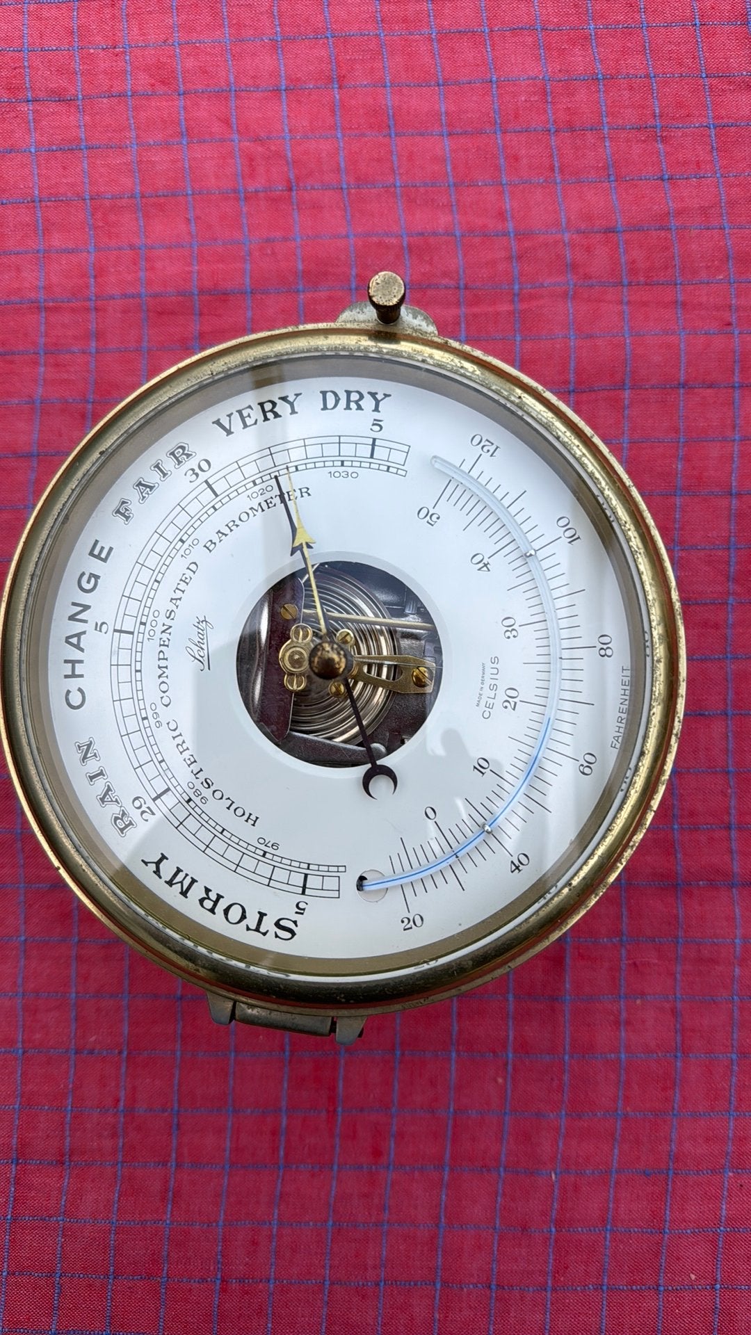 Barometer, Ophalen of Verzenden, Gebruikt, Barometer