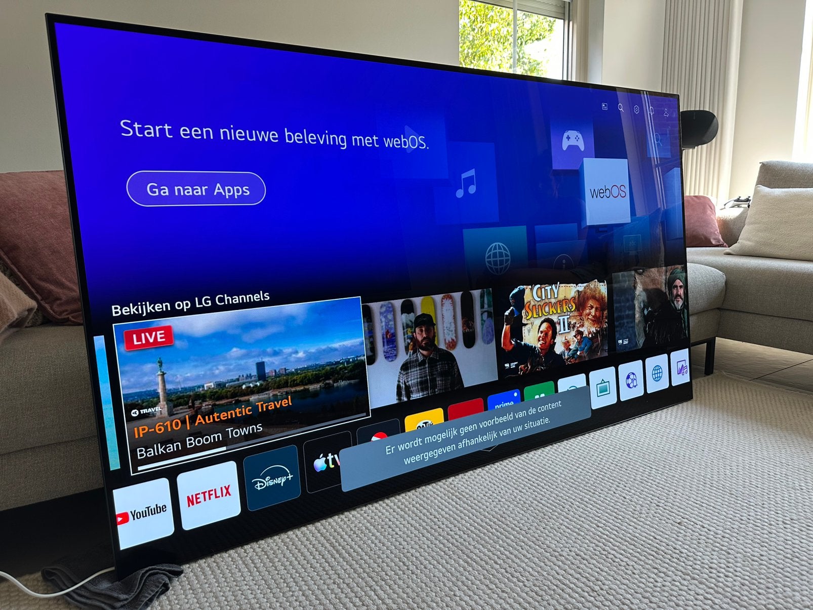 LG 77 inch Oled C1 perfecte staat OLED77C16LA, Ophalen, 120 Hz, Zo goed als nieuw, 100 cm of meer
