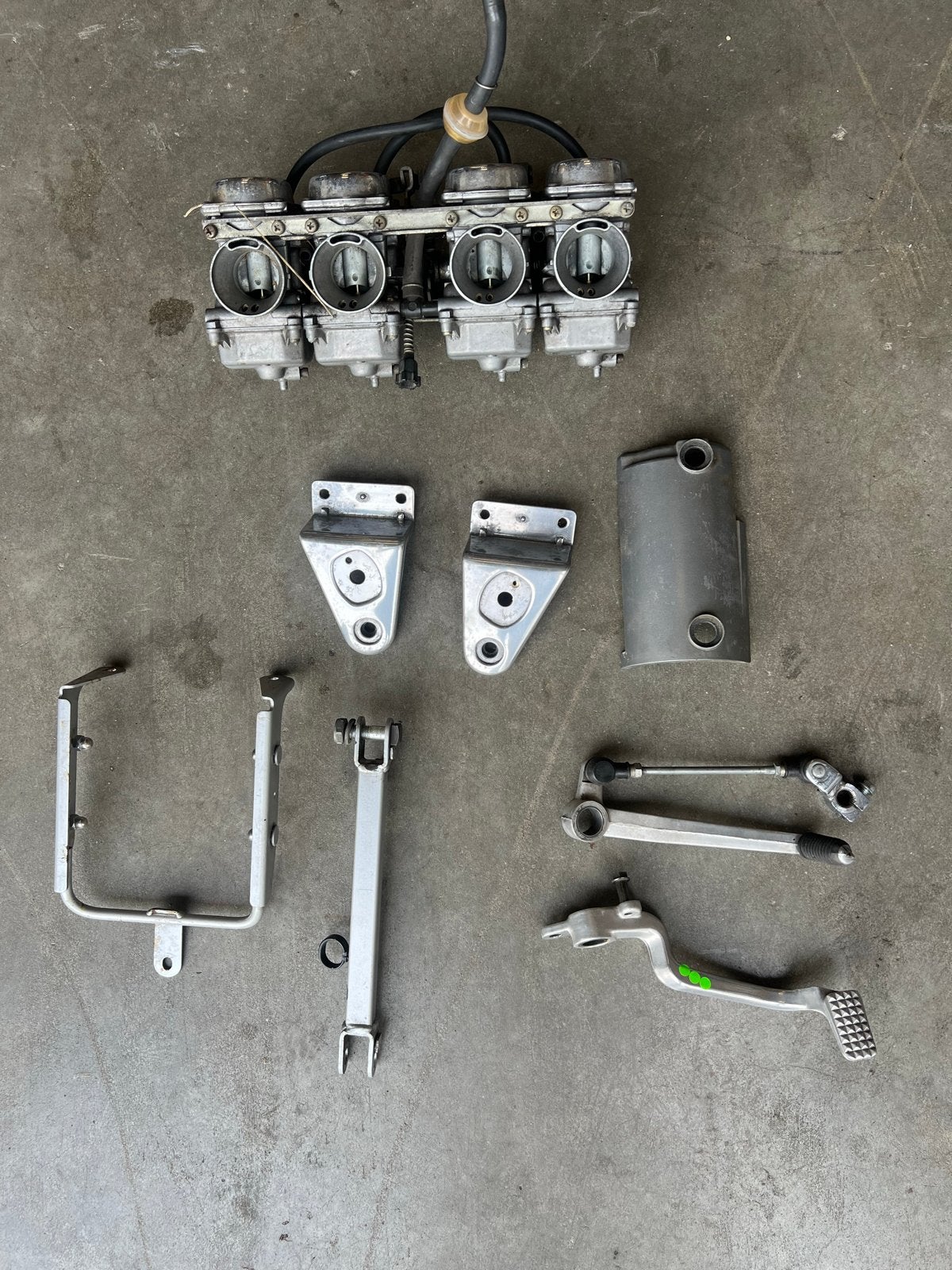 Lot Kawasaki Zephyr 750 onderdelen - Ook per stuk/set, Motoren, Ophalen of Verzenden, Gebruikt