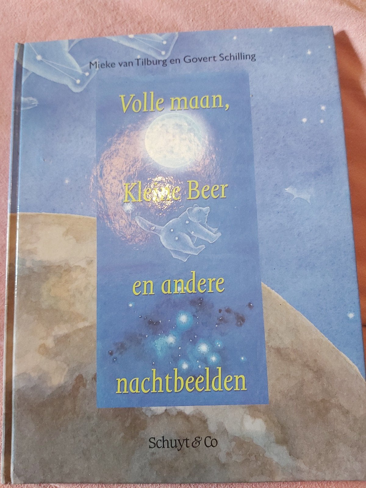 Volle maan Kleine Beer en andere nachtbeelden, Mieke van Ti, Boeken, Ophalen, Zo goed als nieuw, Mieke van Tilburg en Govert Schilling