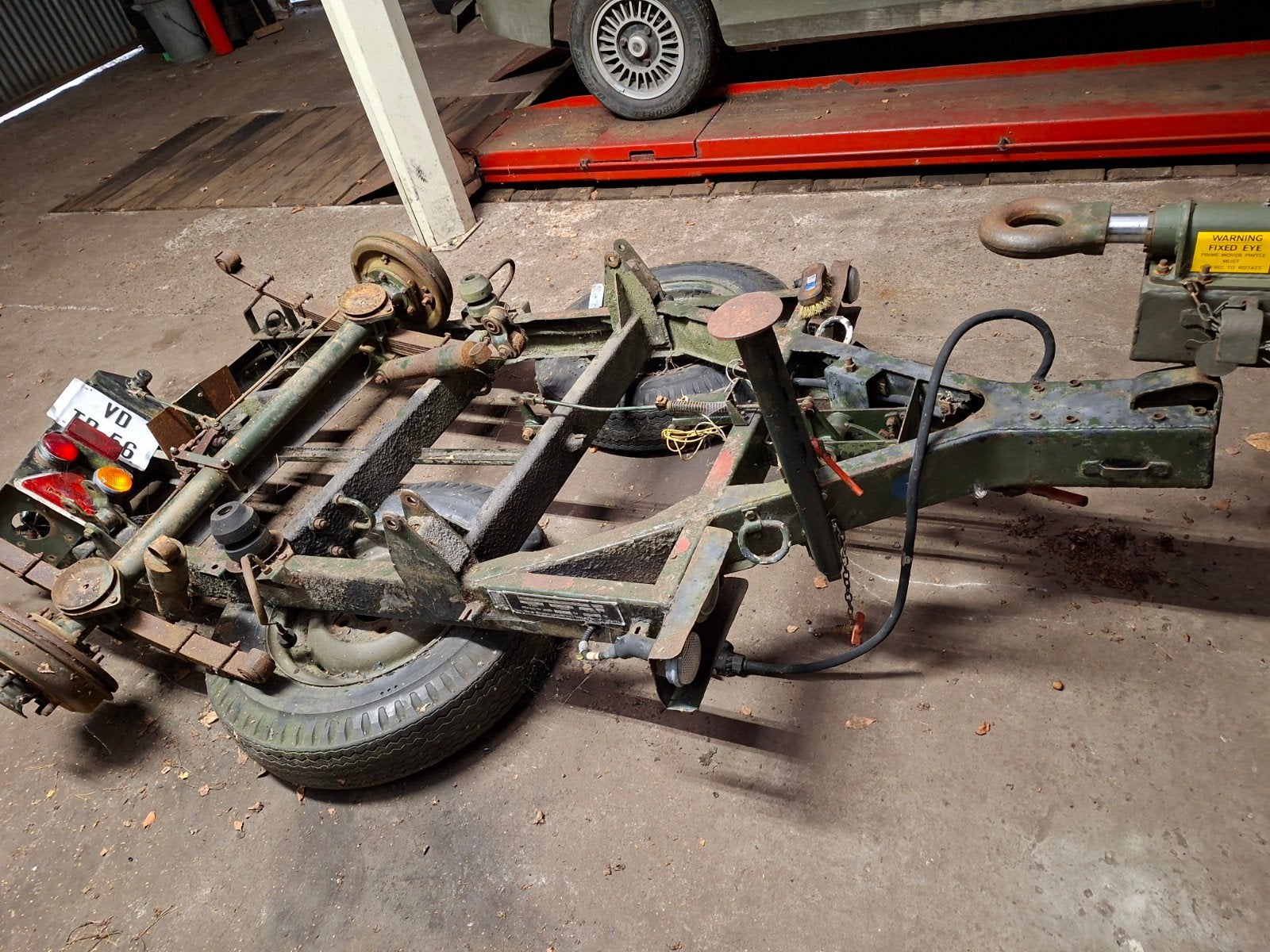 off road Sankey chassis cpl, Ophalen, Gebruikt