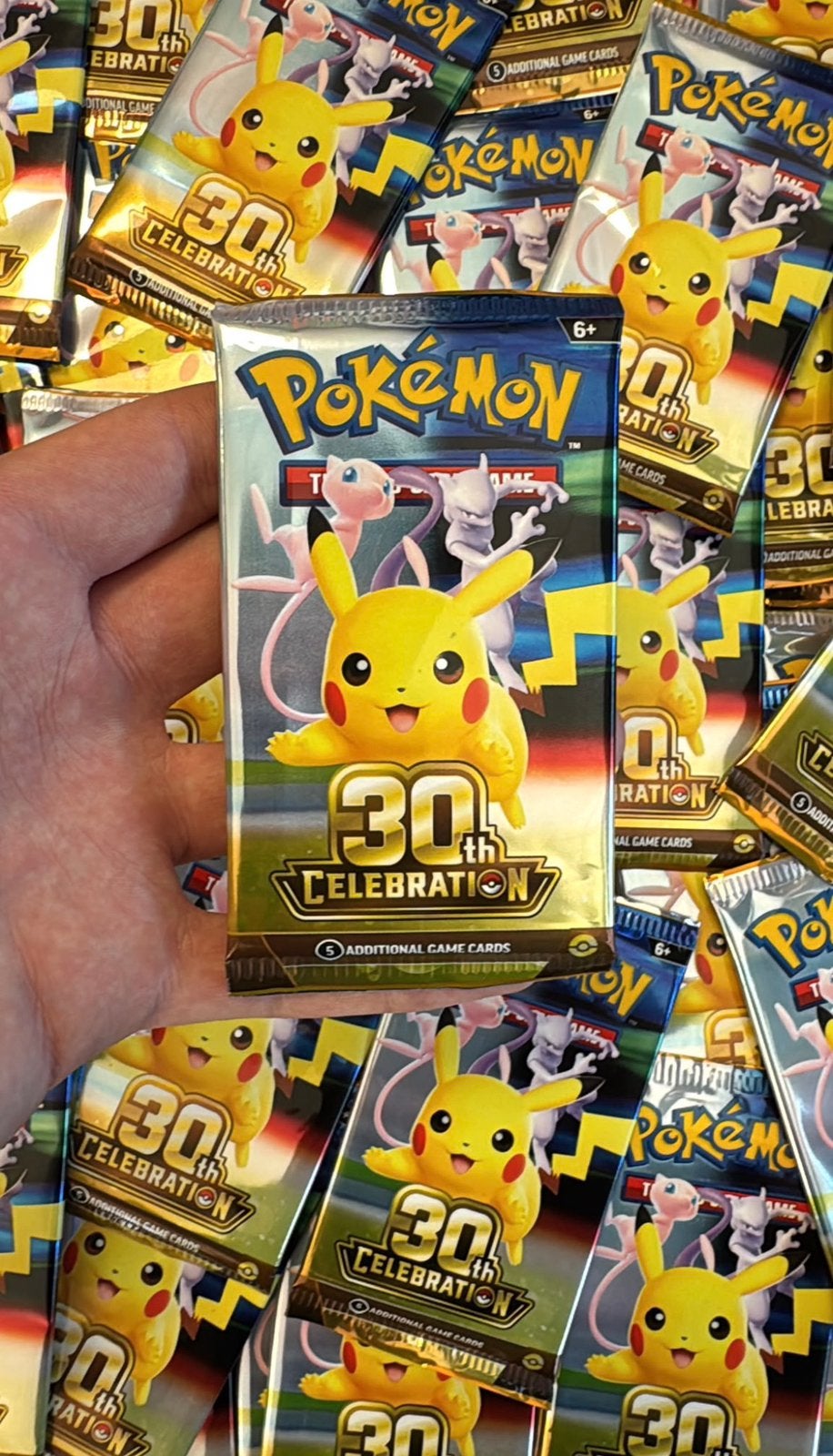 Pokemon 30th celebrations booster packs ‼️BESTE PRIJZEN‼️, Ophalen of Verzenden, Zo goed als nieuw, Booster