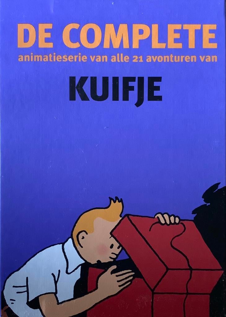 Kuifje box nr 1293 de complete animatie serie, 21 dvd’s, Boeken, Complete serie of reeks, Ophalen of Verzenden, Zo goed als nieuw