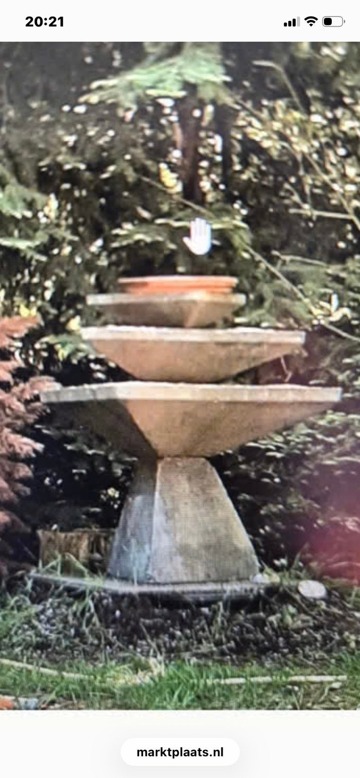 Geometrisch waterornament, Ophalen, Zo goed als nieuw