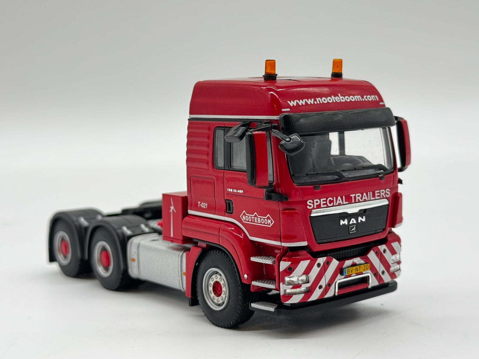 WSI MAN TGX 6x4 NOOTEBOOM, Hobby en Vrije tijd, Modelauto's | 1:50, ., Nieuw, Ophalen of Verzenden, .