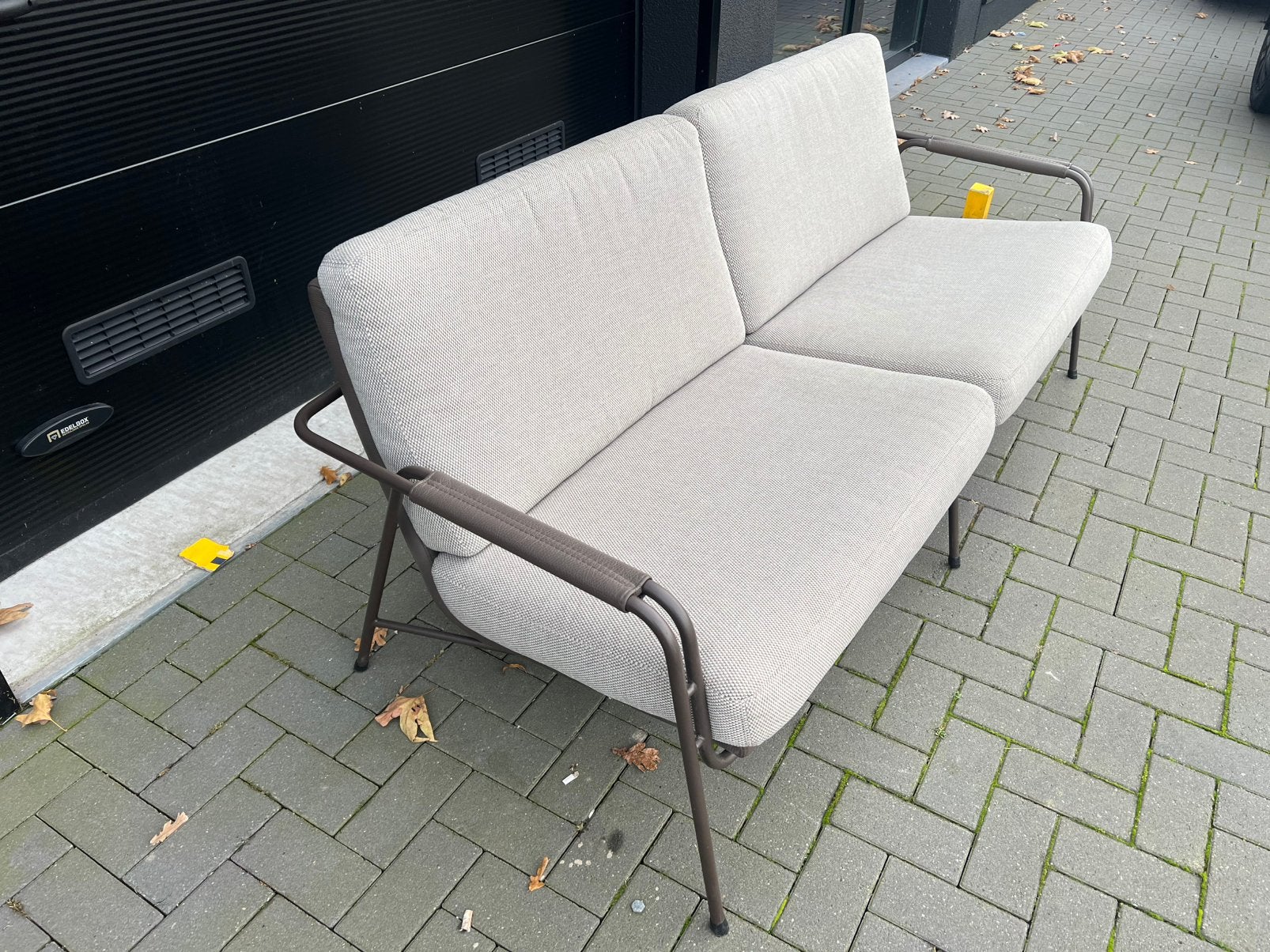 Bert plantagie Tibbe bank, Ophalen, Zo goed als nieuw, 75 tot 100 cm, Leer