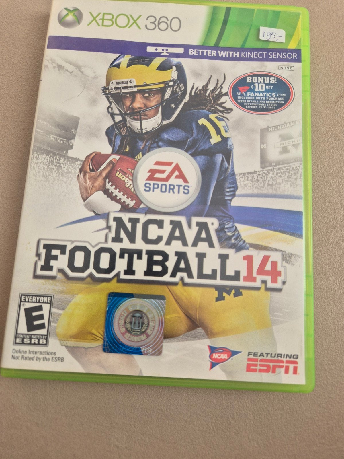 !Collectors item!: NCAA Football 14  - XBOX 360 game, Spelcomputers en Games, Games | Xbox 360, Ophalen of Verzenden, Zo goed als nieuw