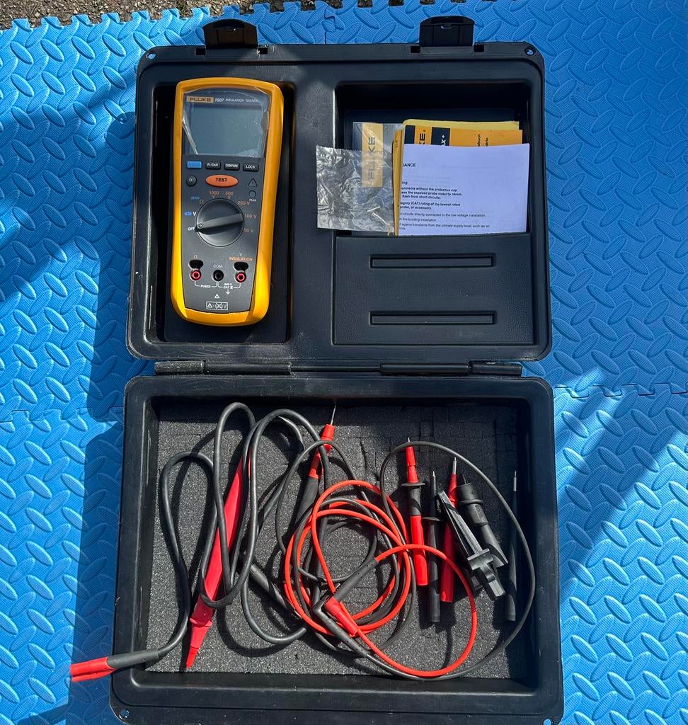 Fluke 1507 insulation tester, Ophalen of Verzenden, Zo goed als nieuw