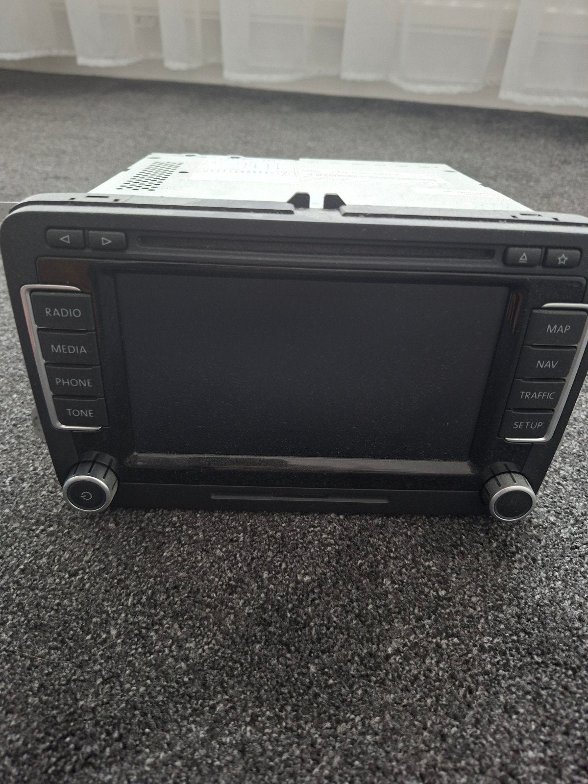 Originele VW Polo Radio Navigatie RNS 310 Continental, Ophalen of Verzenden, Gebruikt
