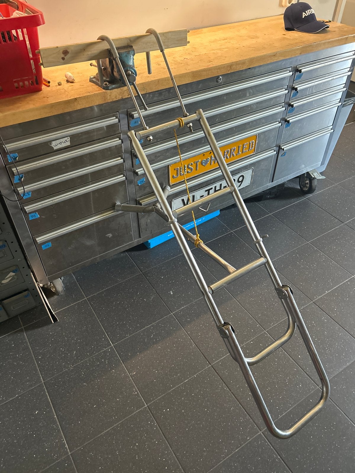 Boeg trap zeiljacht, Ophalen of Verzenden, Gebruikt