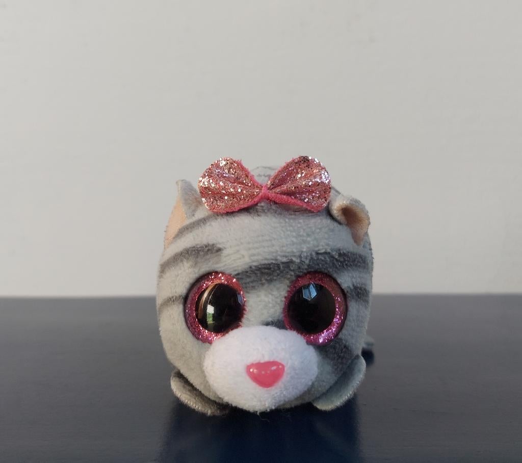 TY knuffel - Teeny TY - Cassie, Overige typen, Ophalen of Verzenden, Zo goed als nieuw, Wasbaar