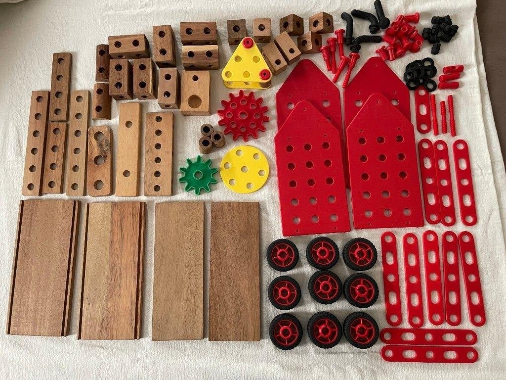 Vintage Ikea constructie speelgoed Bygga, Ophalen of Verzenden, Gebruikt