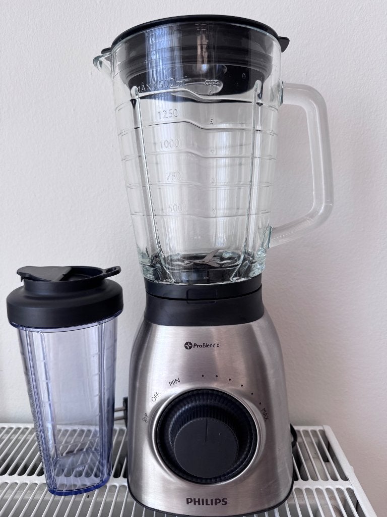 Philips ProBlend 6 incl. To go beker, Ophalen, Zo goed als nieuw, Blender