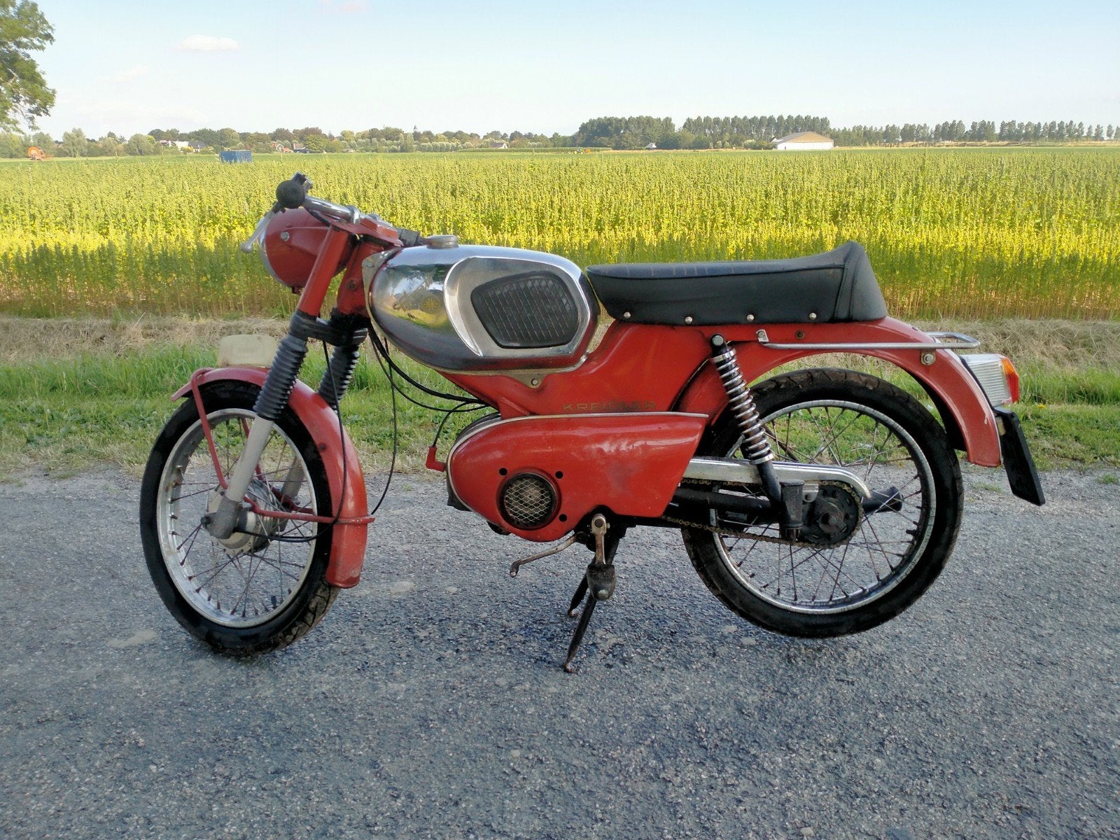 Kreidler LF bromfiets uit 1977 - Gereviseerd motorblok, Ophalen of Verzenden