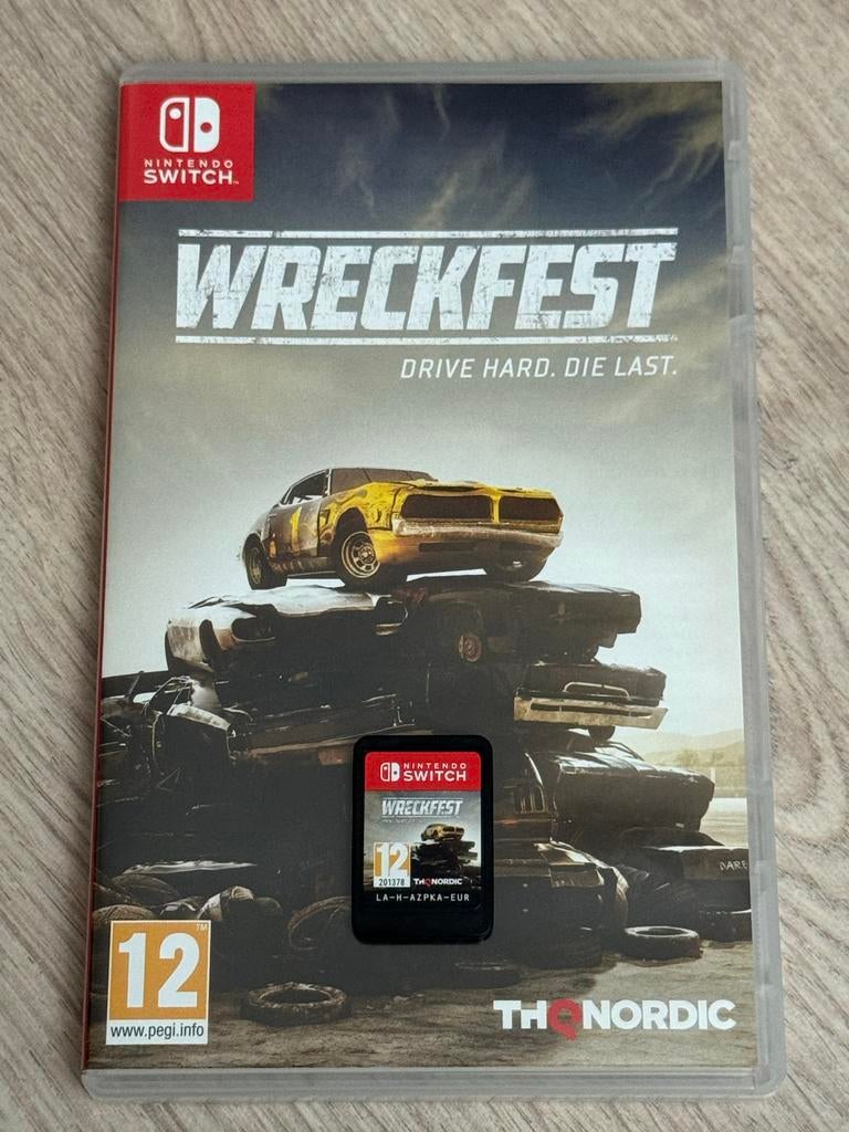 Wreckfest Nintendo Switch - Race en Vernietig!, Spelcomputers en Games, Games | Nintendo Switch, Online, 1 speler, Racen en Vliegen