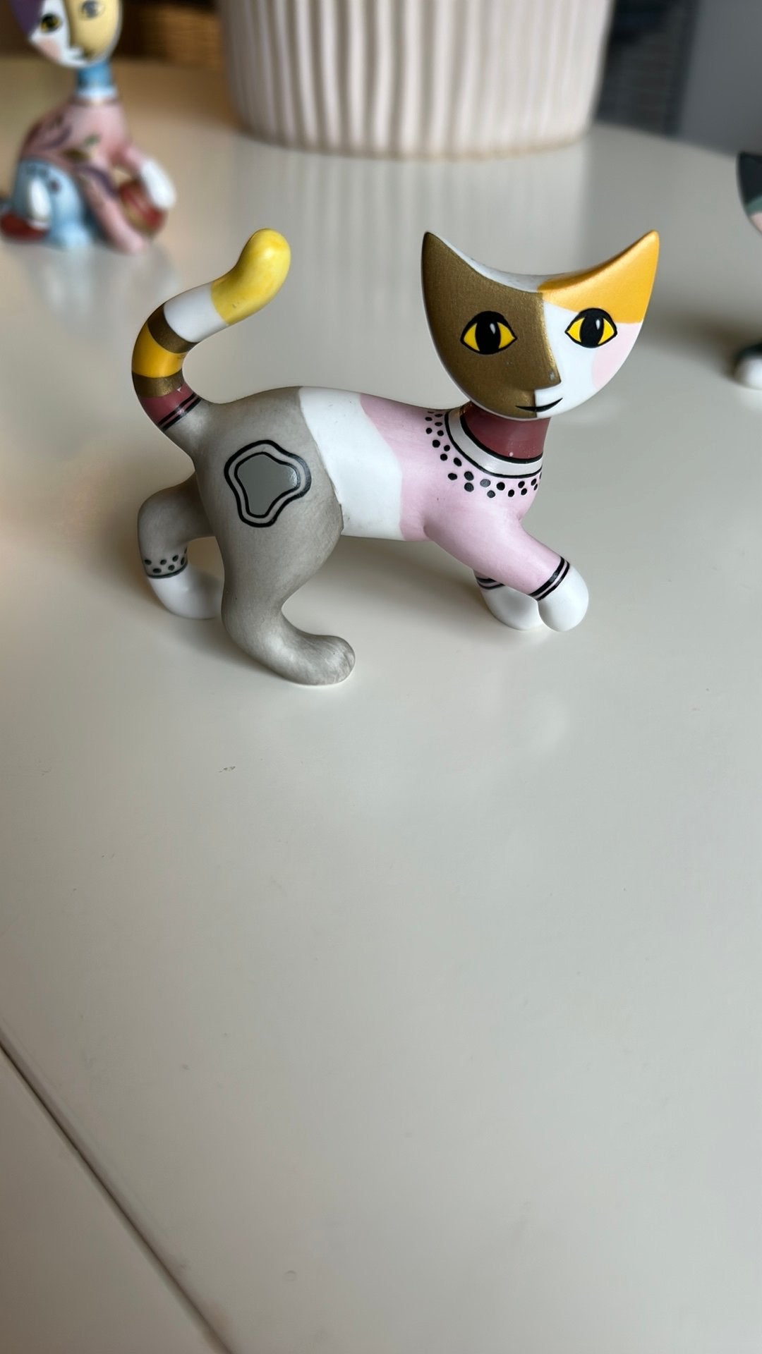 Goebel katten pastel kleuren, Ophalen of Verzenden, Zo goed als nieuw, Hond of Kat, Beeldje of Figuurtje