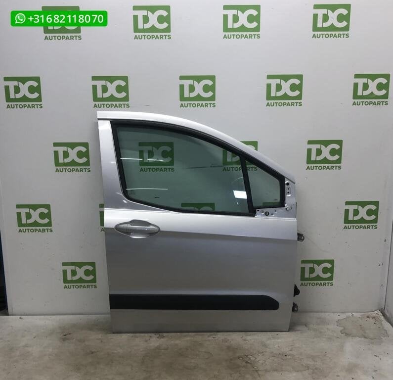 Ford Transit Courier ('14->) voorportier zilvergrijs, Gebruikt, Ford, Deur, Ophalen of Verzenden
