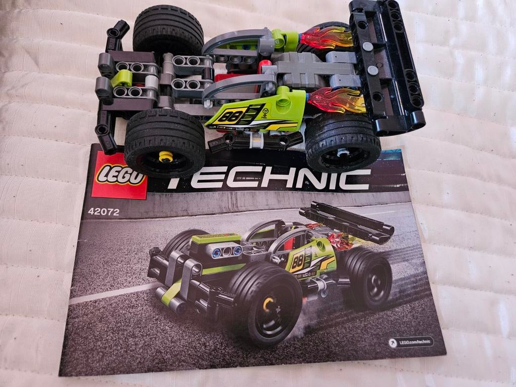 Lego Technic 42072 met pullback, Ophalen of Verzenden, Lego