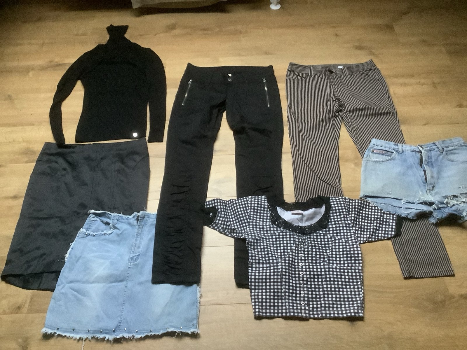 Diverse kledingbundel: Rokken, broeken en top (maat M), Kleding | Dames, Ophalen of Verzenden, Zo goed als nieuw, Maat 38/40 (M)