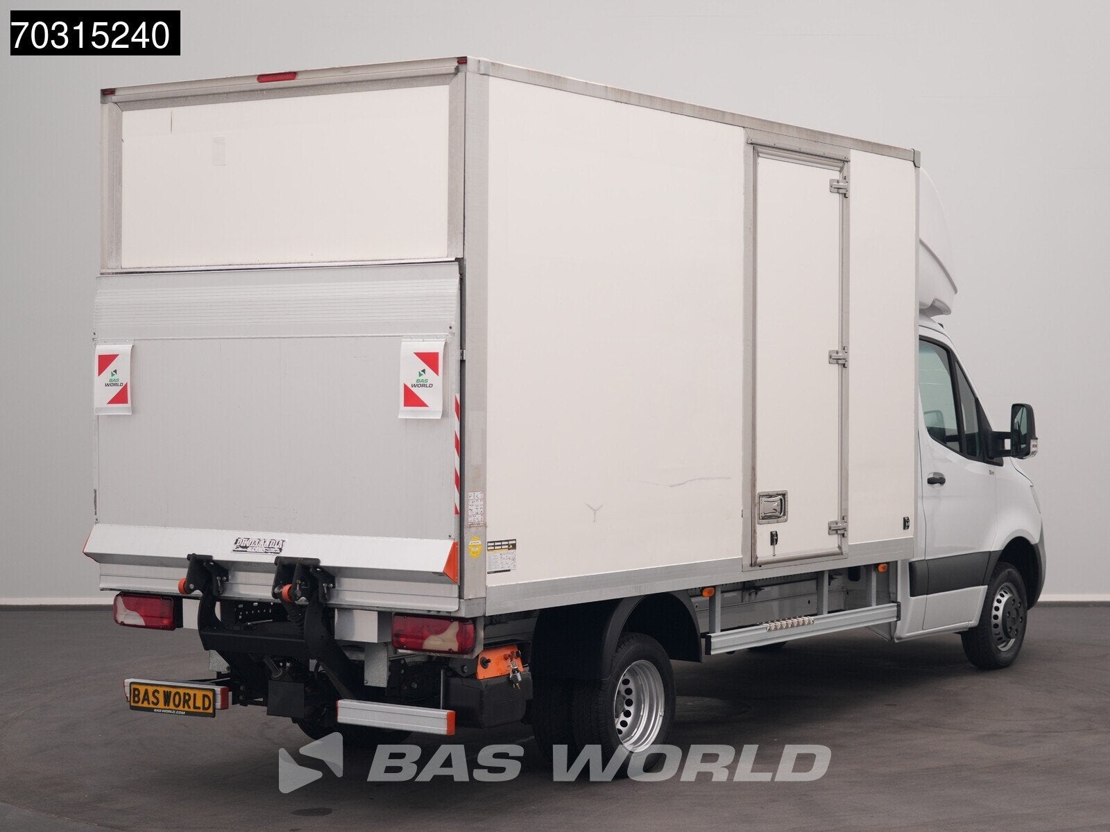 Mercedes Sprinter 514 CDI Automaat Laadklep Zijdeur Dubbellu, Automaat, Stof, Gebruikt, Euro 6