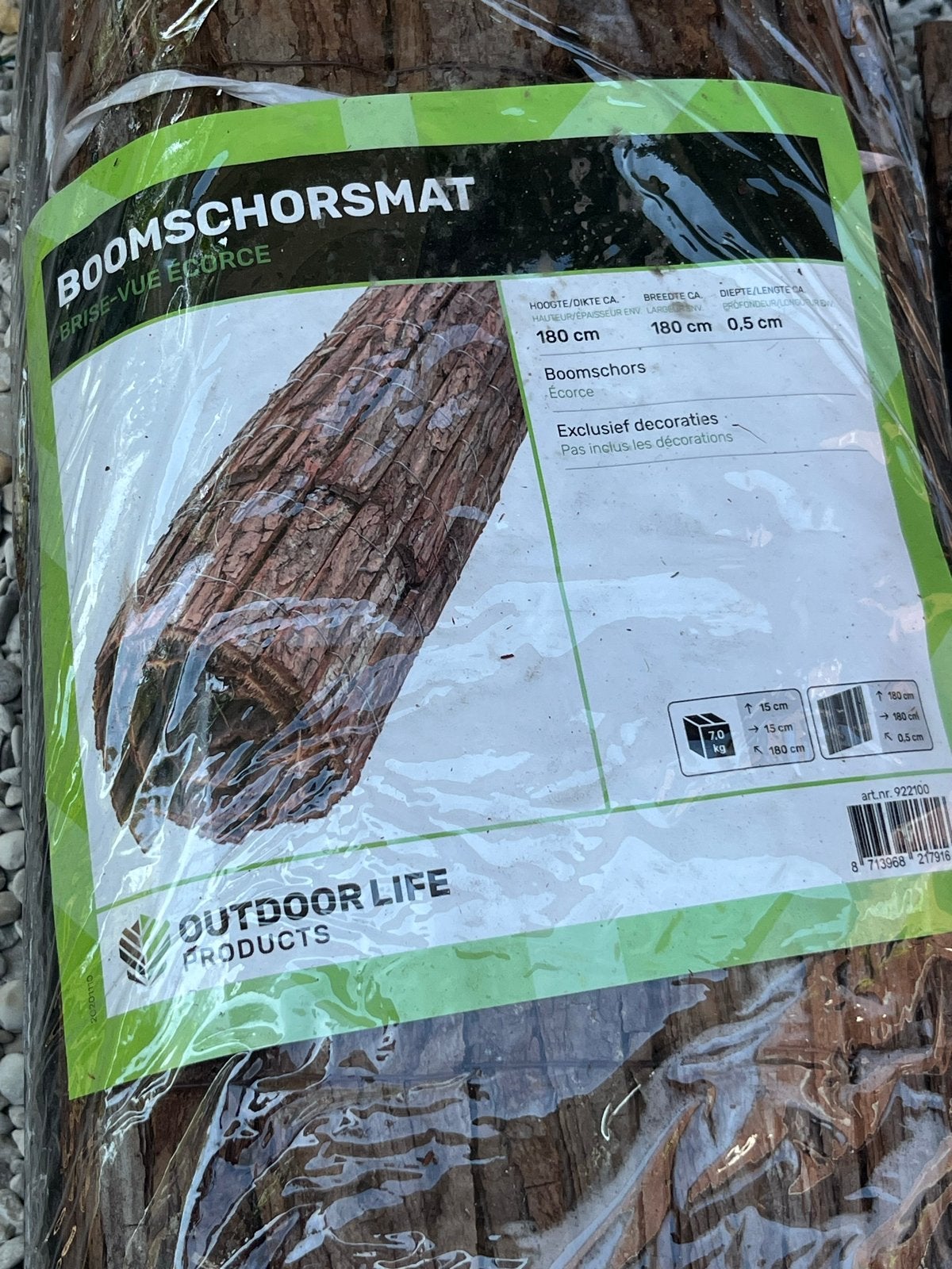 Boomschorsmatten - 2x nieuw, 3x ongebruikt, Tuin en Terras, Ophalen, 1 tot 2 meter, Minder dan 3 meter, Zo goed als nieuw