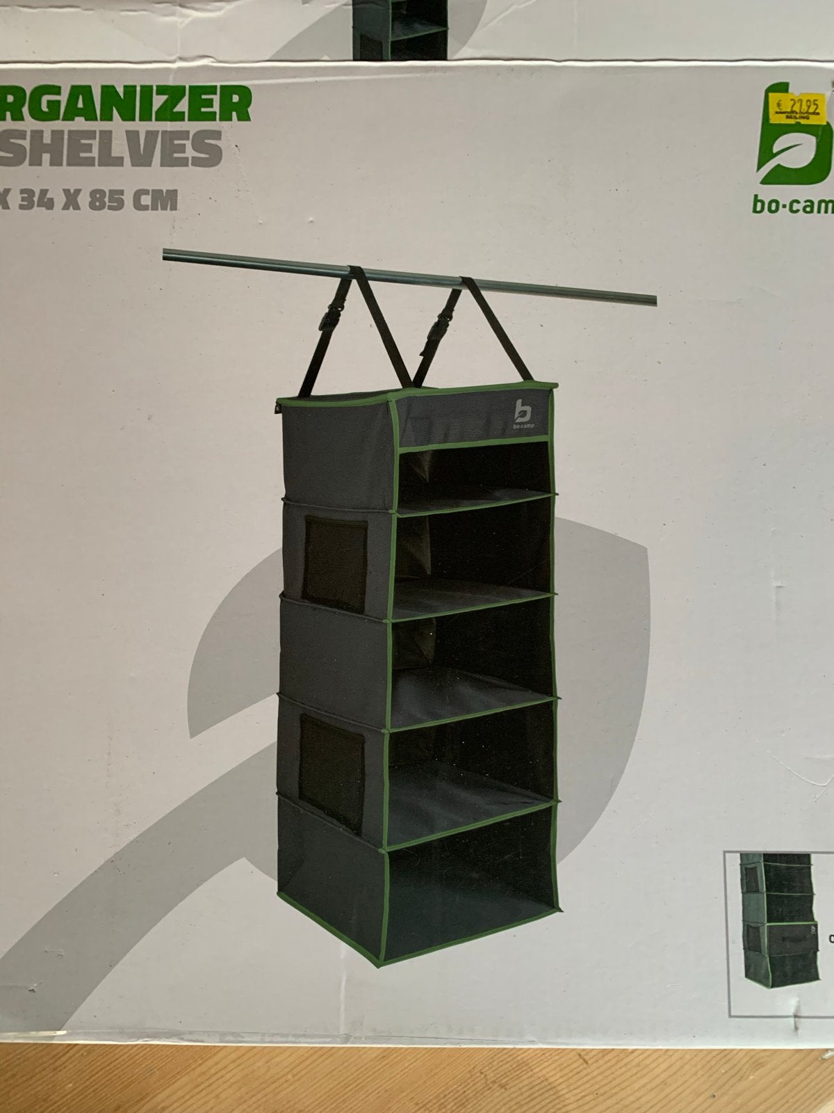 Bo-Camp Camping Organizer - Handige Opbergplankjes, Caravans en Kamperen, Ophalen of Verzenden, Nieuw