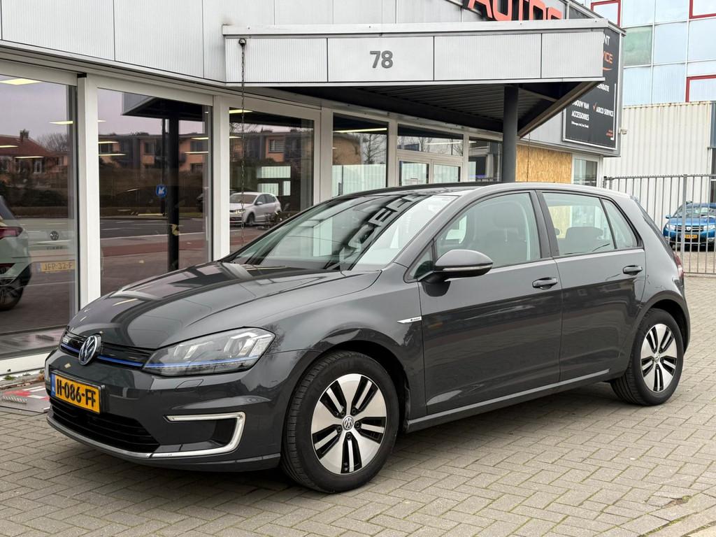 Volkswagen E-Golf E-Golf | Navigatie | Warmtepomp, Stof, Gebruikt, Zwart, 780 min