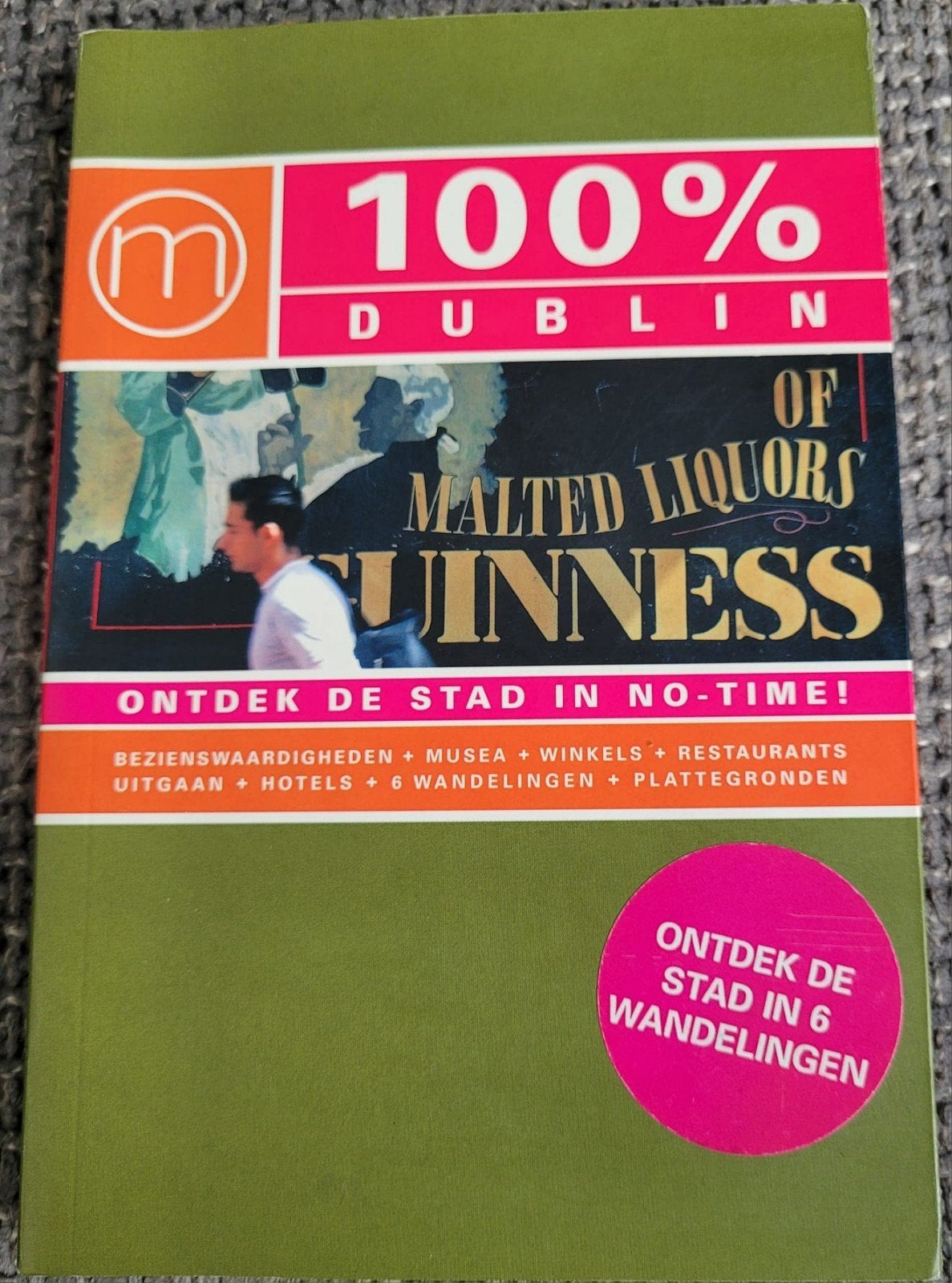 M. Van de laarschot - 100% dublin Ierland eire, Ophalen of Verzenden, Europa, Reisgids of -boek, Overige merken