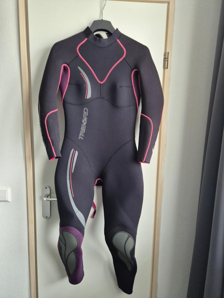 Dames Wetsuit Tribord 5mm maat 44, Watersport en Boten, Watersportkleding, Ophalen, Wetsuit, Tribord, Zo goed als nieuw