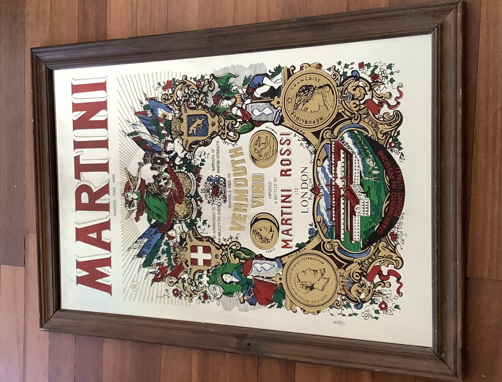 Spiegel Martini, Ophalen, Rechthoekig, 50 tot 100 cm, Minder dan 100 cm