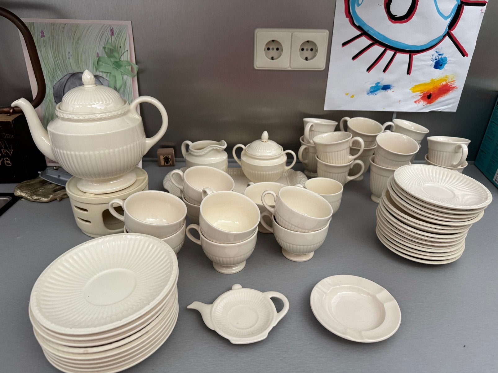 Wedgwood servies (52 artikelen), Ophalen